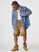 Shorts en jean  Streetrush - Vignette | URBAÏA 