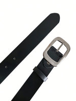 1 pièce Ceinture en jean noire décontractée et polyvalente pour femmes, convient comme cadeau pour la fête des mères et les anniversaires, pour l'été, l'école, l'automne et Halloween - Vignette | URBAÏA 