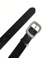 1 pièce Ceinture en jean noire décontractée et polyvalente pour femmes, convient comme cadeau pour la fête des mères et les anniversaires, pour l'été, l'école, l'automne et Halloween - Vignette | URBAÏA 