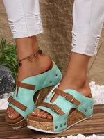 sandales à la mode européenne - Vignette | URBAÏA 