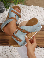 sandales à la mode européenne - Vignette | URBAÏA 