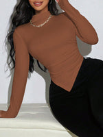 T-shirt À Col Montant BamGleam - Vignette | URBAÏA 