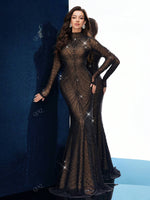 QOQ Robe de soirée de luxe - Vignette | URBAÏA 