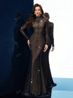 QOQ Robe de soirée de luxe - Vignette | URBAÏA 