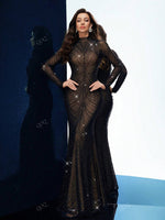 QOQ Robe de soirée de luxe - Vignette | URBAÏA 