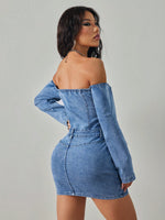 Robe en jean SHEIN ICON - Vignette | URBAÏA 