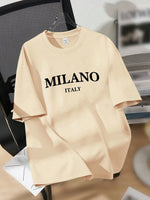 T-shirt décontracté SHEIN EZwear - Vignette | URBAÏA 