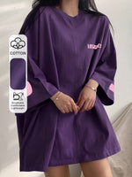 T-shirt DAZY surdimensionné - Vignette | URBAÏA 