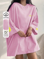 T-shirt DAZY surdimensionné - Vignette | URBAÏA 