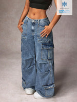 Denim Cargo SHEIN ICON - Vignette | URBAÏA 