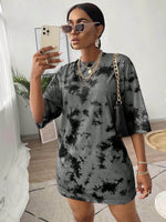 Robe t-shirt tie - Vignette | URBAÏA 