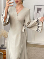 Yasmyna Robe-cache-cœur - Vignette | URBAÏA 