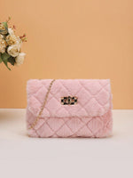 Sac bandoulière en matériau moelleux - Vignette | URBAÏA 