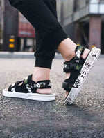 Sandales à bout rond d'été - Vignette | URBAÏA 