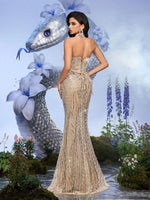 Robe de soirée élégante et glamour - Vignette | URBAÏA 