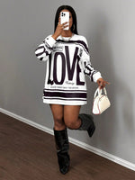 T-shirt ample à manches longues - Vignette | URBAÏA 