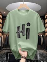 T-shirt à col rond décontracté - Vignette | URBAÏA 