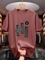 T-shirt à col rond décontracté - Vignette | URBAÏA 