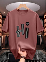 T-shirt à col rond décontracté - Vignette | URBAÏA 