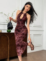 EastFlair Robe mi-longue - Vignette | URBAÏA 