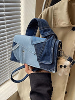sac à bandoulière en denim - Vignette | URBAÏA 