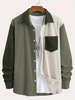 Chemise en velours côtelé - Vignette | URBAÏA 