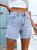 Short en jean déchiré - Vignette | URBAÏA 