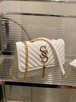 Sac à épaule matelassé en PU - Vignette | URBAÏA 