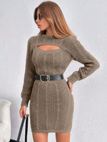 Robe pull ajourée SHEIN PETITE - Vignette | URBAÏA 