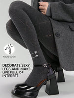 paire de collants gris diamant - Vignette | URBAÏA 