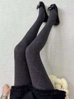 paire de collants gris diamant - Vignette | URBAÏA 