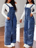 Salopette en jean SHEIN ICON - Vignette | URBAÏA 