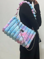 Sac à l'épaule en peluche - Vignette | URBAÏA 