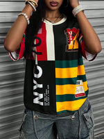 T-shirt d'été à rayures - Vignette | URBAÏA 