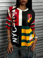 T-shirt d'été à rayures - Vignette | URBAÏA 