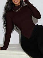 T-shirt À Col Montant BamGleam - Vignette | URBAÏA 