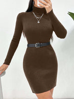 Robe pull à col roulé - Vignette | URBAÏA 