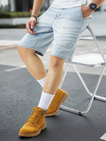 EMRG Shorts en jean - Vignette | URBAÏA 