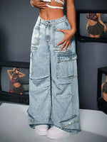 Denim Cargo SHEIN ICON - Vignette | URBAÏA 