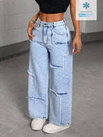 Denim Patchwork SHEIN PETITE - Vignette | URBAÏA 