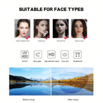 1 paire de lunettes de mode chic à petit cadre ovale rétro, accessoire élégant convenant à un usage quotidien - Vignette | URBAÏA 