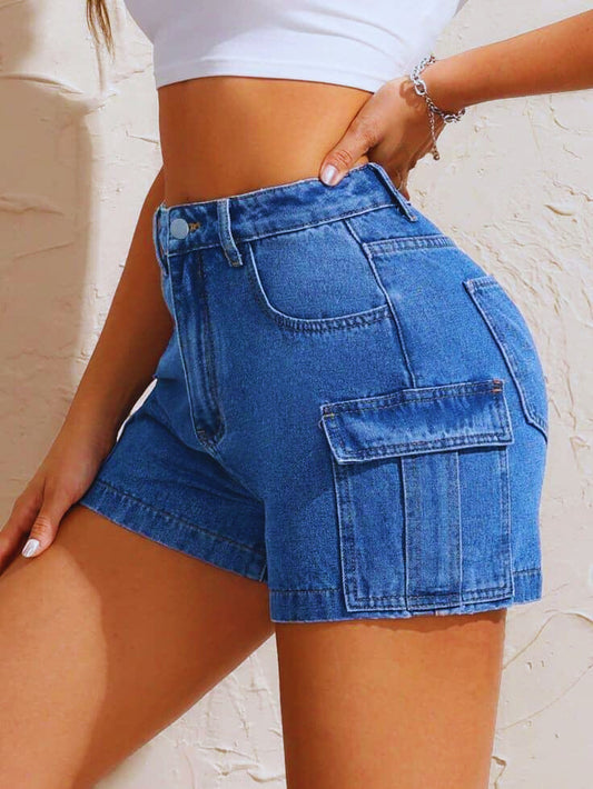 Short en Jean Court